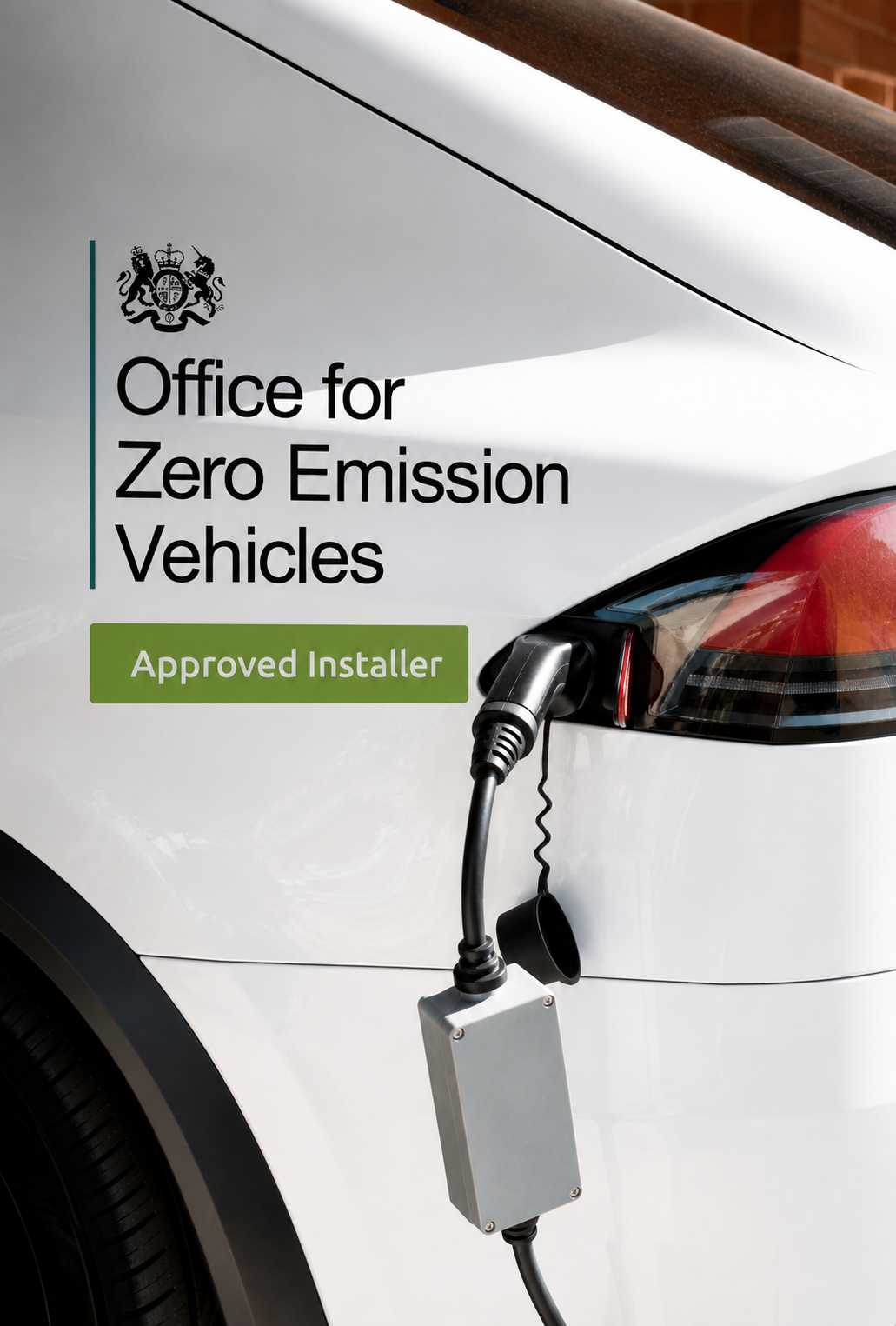OZEV-approved EV charger installation